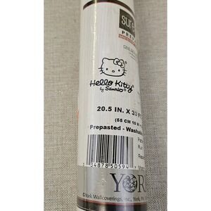 Hello Kitty by Sanrio Sure Strip PrePasted Washable Wallpaper BT2782 Double Roll